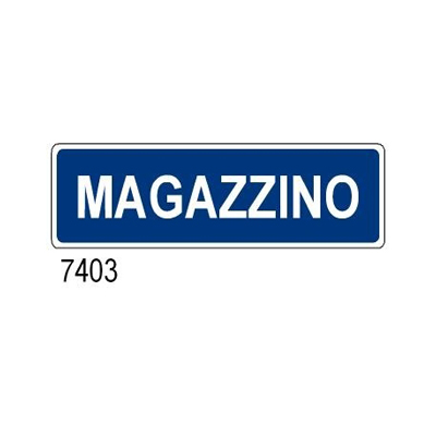 Cartello Aziendale Magazzino 350×125