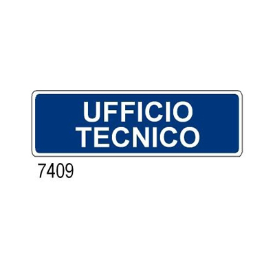 Cartello Ufficio Tecnico 350×125