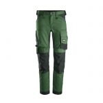 Pantaloni elasticizzati Snickers Workwear 6341 verde