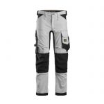 Pantaloni elasticizzati Snickers Workwear 6341 bianco